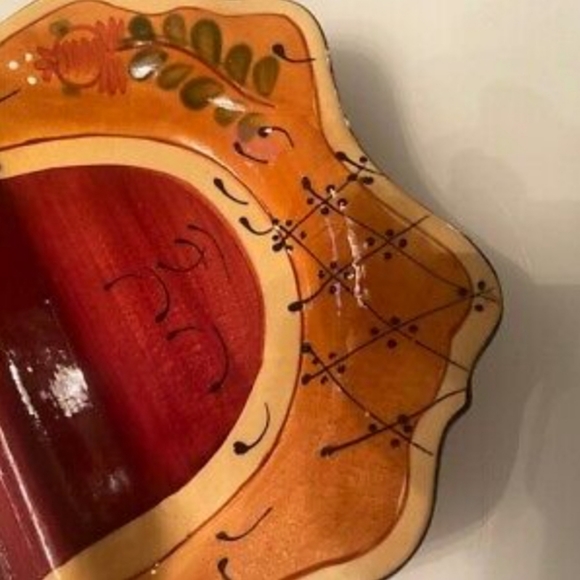 Ambiance Nanette Vacher Romance Three Part Serving Platter - Perfect. New - 16 1 - Picture 4 of 6